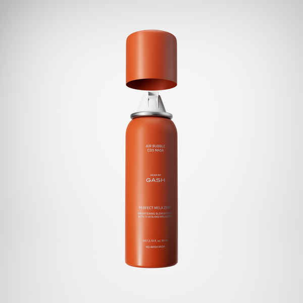 Envase y aplicador de la mascarilla facial iluminadora antimanchas Perfect Mela Zero